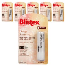 블리스텍스 딥 리뉴얼 립밤, 3.7g, 6개