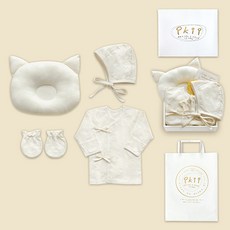 ikii 孩童長袖肚衣用品禮盒 4件組+禮物袋