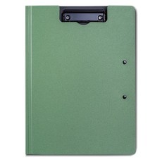 A4雙夾文件平板夾，163g，薄荷綠, 3個