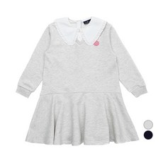 BLUEDOG 女童大翻領層次洋裝