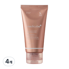 메디큐브 콜라겐 나이트 랩핑마스크, 1개입, 75ml, 4개