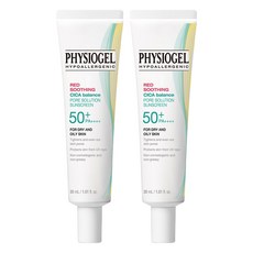 PHYSIOGEL 潔美淨 CICA毛孔隱形防曬乳 SPF50+ PA+++ 30ml 控油清爽 修飾毛孔, 2條