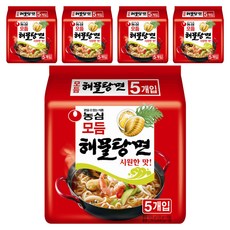 농심 모듬 해물탕면 125g, 25개