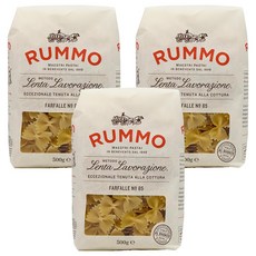 RUMMO 路莫 蝴蝶麵, 500g, 3個