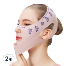 다온느 透氣V臉提拉帶, 2個, 混合色