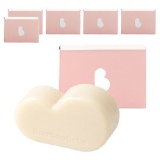 Bamboo Bebe Orosi 嬰兒洗衣皂 柔和花香, 180g, 6個, 1入