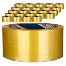 BUKWANG KOREA CHEMICALS 中型包裝用封箱膠帶 48mm x 40m, 透明, 25個