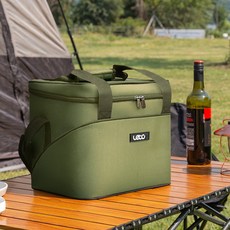 Leto 露營保冷保溫袋, 18L, 綠色