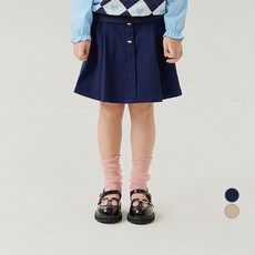 OWLEYBARN 女童Charmant褶皺褲裙