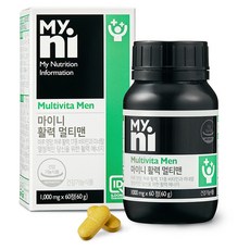 Myni 男性活力補充錠 60g, 60顆, 1罐