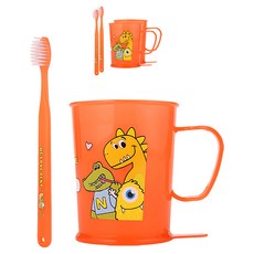 Widen Junior 異想天開牙刷+牙刷套組 8+ 橙色, 3組