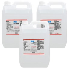 唐鑫 藥用酒精75%, 4L, 3桶