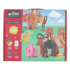 THE OFF BITS 怪奇機械積木, 200+ Pieces, 6歲以上, 農場遊戲, 1個