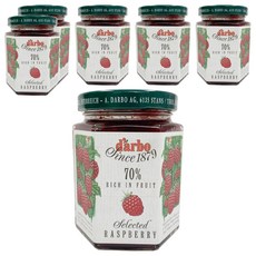 다보 라즈베리잼, 200g, 6개