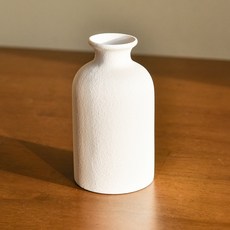 anplant 陶瓷噴砂花瓶, 米色