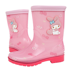美樂蒂 My Melody Honey Heart 女童雨靴
