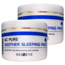 SKINEYE 抗荳舒緩晚安面膜, 120ml, 2罐