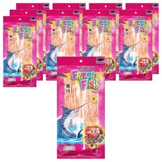 蟹味鱈魚絲, 10包, 80g