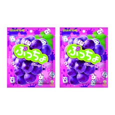 UHA 味覺糖 普超軟糖 葡萄味, 50g, 2袋