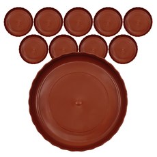 지비비 컬러 미니 화분 받침대 10p, 벽돌