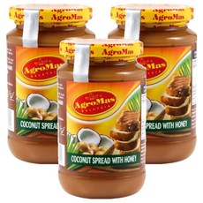 아그로마스 카야 코코넛 허니 스프레드, 450g, 3개