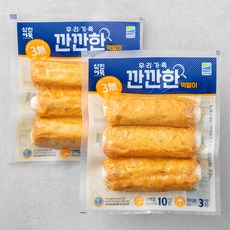 삼진어묵 우리가족 깐깐한 떡말이, 156g, 2봉