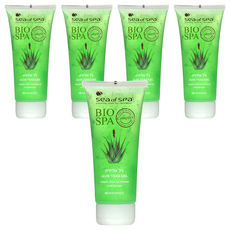 Sea of Spa 天然蘆薈凝膠條 180ml 富含死海礦物質 溫和保濕 舒緩修護, 5條