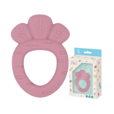 Baby Garden 咬咬派對 手握型固齒器 寶寶口腔期首選, 單品, 兔兔愛吃紅蘿蔔, 1個