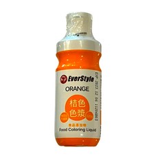 EverStyle 柏泰 食用色漿 桔色, 120g, 1瓶