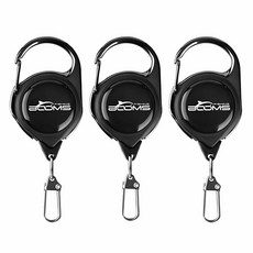 BOOMS FISHING RG1 捲線器, 黑色, 3個