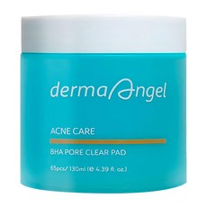 derma Angel 護妍天使 BHA 毛孔淨化爽膚棉 65片/130ml, 1罐