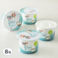 요플레 플레인, 180g, 8개