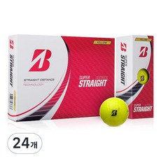 BRIDGESTONE GOLF 超直科技高爾夫球 3層 TN, 黃色, 2個