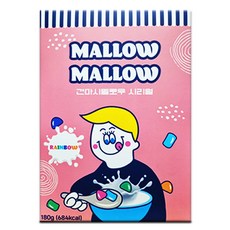 彩色迷你棉花糖, 180g, 1盒