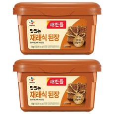 CJ Haechandle 好餐得 美味的傳統大醬, 1kg, 2個