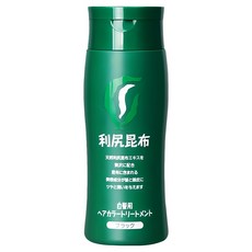 Sastty 利尻昆布 白髮專用染髮護髮乳, 植物精華遮白, 無添加有害物質, 28種植物萃取, 5種護髮精華, 200g, 1瓶, 黑色