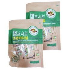 인신 햄프시드 땅콩캬라멜, 120g, 2개