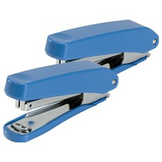 PLUS 普樂士 訂書機 PS-10E, 2個, 粉藍色
