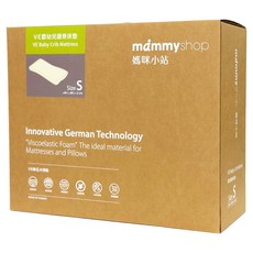 mammyshop 媽咪小站 VE 嬰兒護脊床墊, 白色, 1個