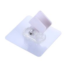 U-mop ABS無痕蓮蓬頭支架 2入組, 白色