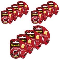 3M 多用途膠帶超強膠帶座 18mm x 20m, 混色, 12個