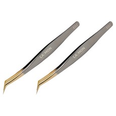 高級鑷子, E02(斜角), 2入