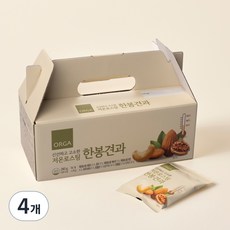 올가홀푸드 신선하고 고소한 저온로스팅 한봉견과 14p, 280g, 4개
