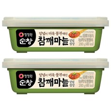 청정원순창 참깨마늘 양념 쌈장, 2개, 200g