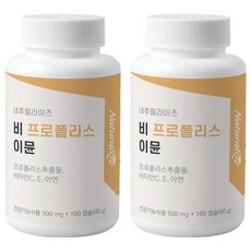 Naturalize 蜂膠維他命C&E鋅保健膠囊, 180顆, 2個