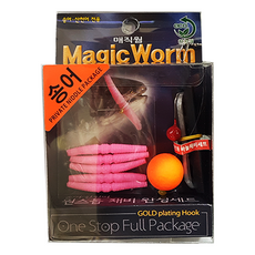 Combi 康貝 Magic Worm 鱒魚用一站式釣組套裝, 混合色, 20g