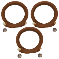 小熊造型棕色 防蚊手環 兒童款 + 精油棒, 30.5g, 3組