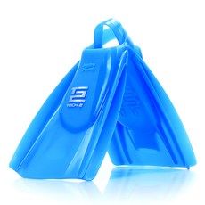 Hydro Expert短蛙鞋 2入, 藍色