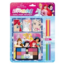 disney 迪士尼 彩妝遊戲畫 迪士尼公主, 1入