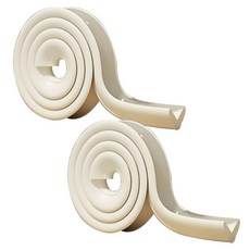 I'CLE 加厚長條型邊角防撞條, 2個, 象牙白